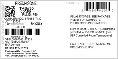 Label (64380 949 06 Prednisone 50mg 67046 1171 30)